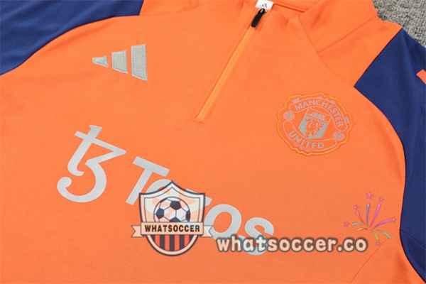 Tracksuit Manchester United Orange 2024-2025