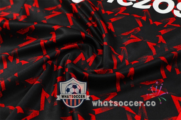 Tracksuit Manchester United Black Red 2024-2025