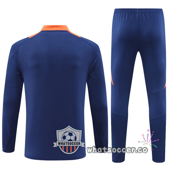 Tracksuit Manchester United Blue Royal 2024-2025