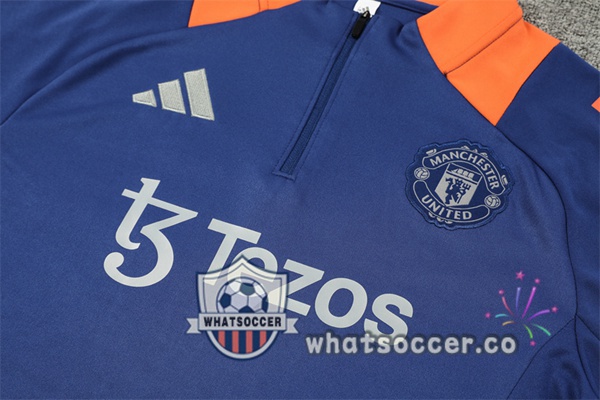 Tracksuit Manchester United Blue Royal 2024-2025