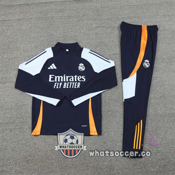 Tracksuit Real Madrid Blue Royal 2024-2025