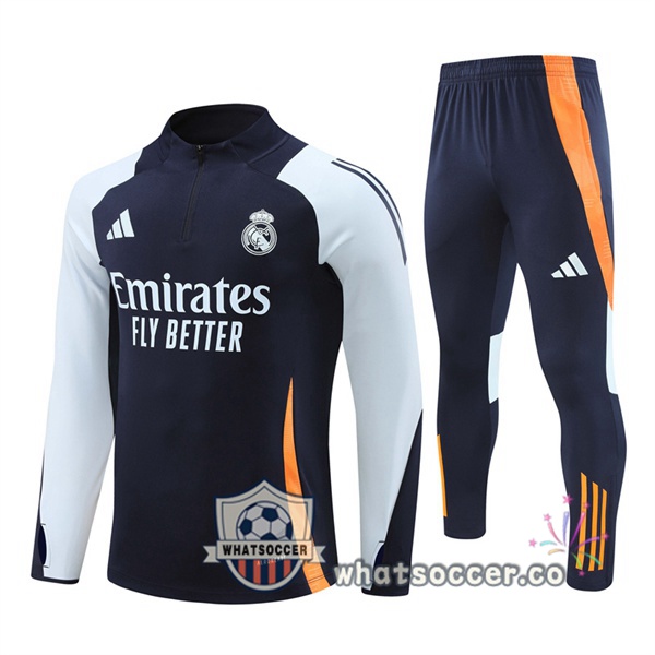 Tracksuit Real Madrid Blue Royal 2024-2025