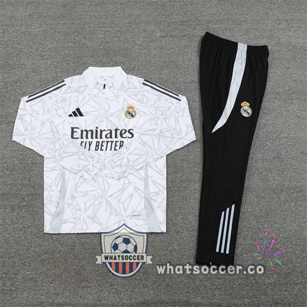 Tracksuit Real Madrid White 2024-2025