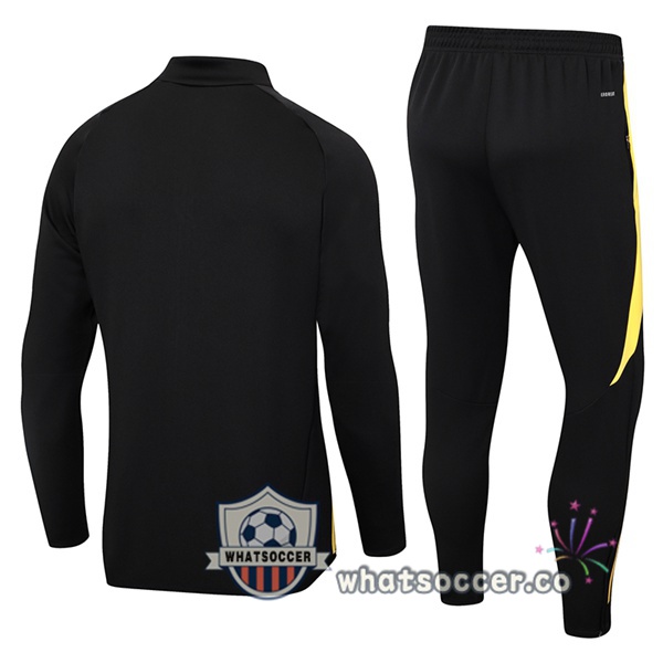 Training Jacket Real Madrid Black 2024-2025