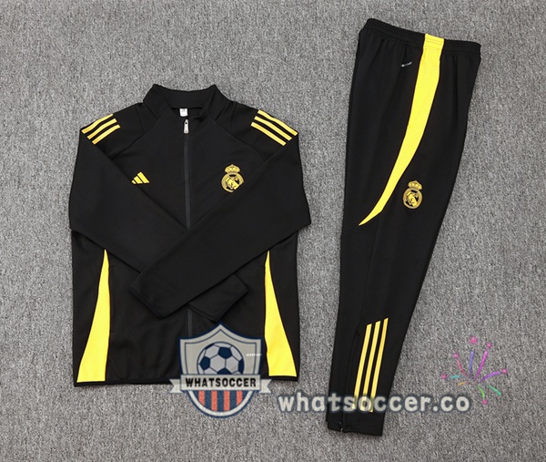 Training Jacket Real Madrid Black 2024-2025