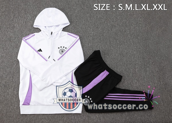 Tracksuit - Hooded Germany White 2024-2025