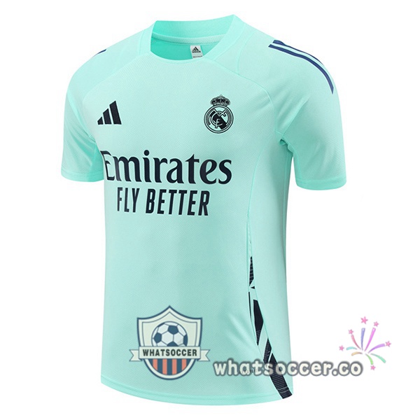 Real Madrid Training T-Shirts Green 2024-2025