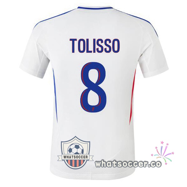 Olympique Lyonnais (TOLISSO 8) Home Soccer Jerseys White 2024-2025