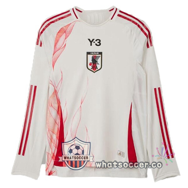 Japan Home Soccer Jerseys Long Sleeve Blue 2024-2025
