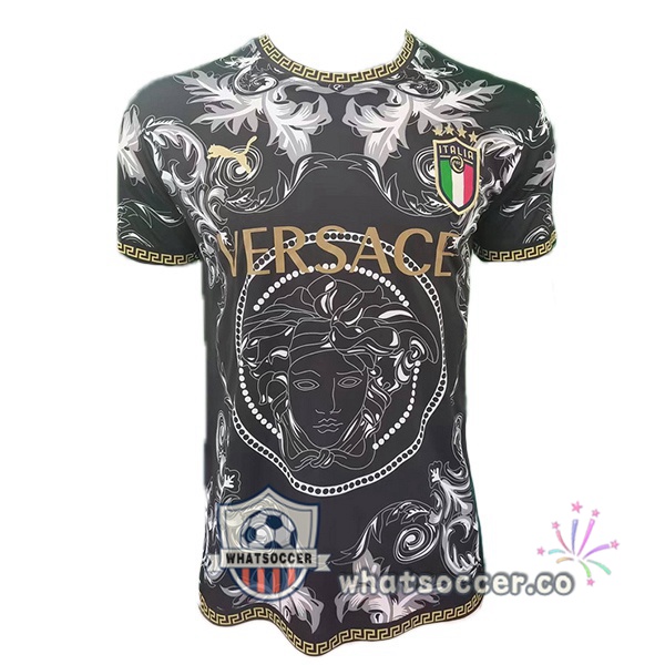 Italy Special Edition Soccer Jerseys Black 2024-2025