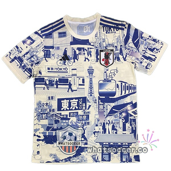 Japan Special Edition Soccer Jerseys White 2024-2025