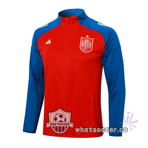 Soccer Jacket Spain Red 2024-2025