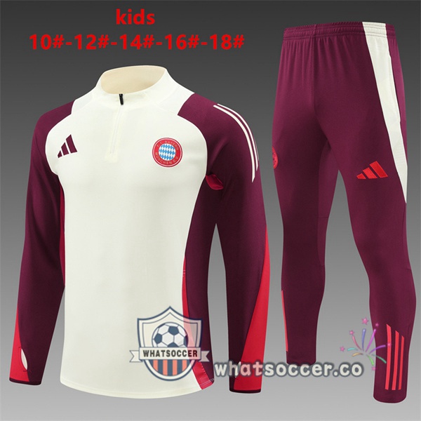 Tracksuit Bayern Munich Kids Orange 2024-2025
