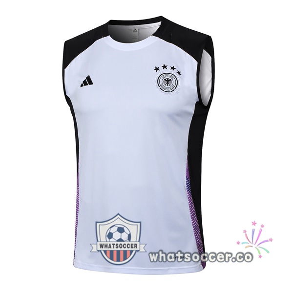 Germany Soccer Vest White 2024-2025