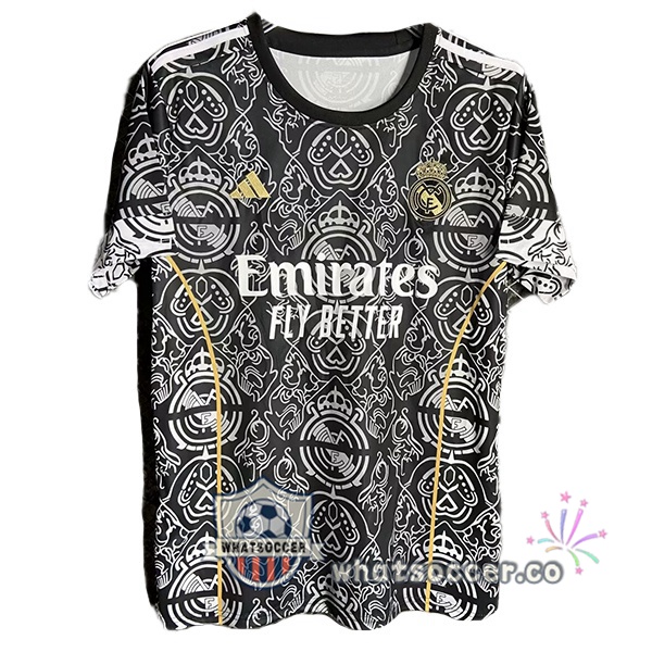 Real Madrid Special Edition Soccer Jerseys Black 2024-2025