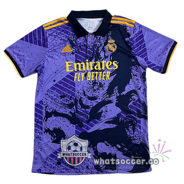 Real Madrid Special Edition Soccer Jerseys Purple 2024-2025