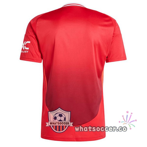 Manchester United Home Soccer Jerseys Red 2024-2025