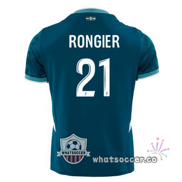 Olympique de Marseille (RONGIER 21) Away Soccer Jerseys Blue 2024-2025