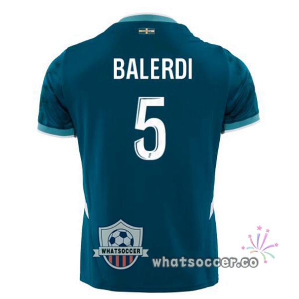 Olympique de Marseille (BALERDI 5) Away Soccer Jerseys Blue 2024-2025