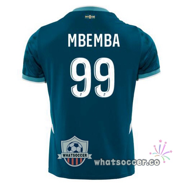 Olympique de Marseille (MBEMBA 99) Away Soccer Jerseys Blue 2024-2025