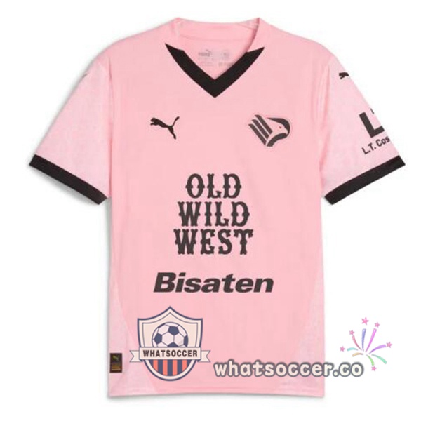 Palermo FC Home Soccer Jerseys Rose 2024-2025