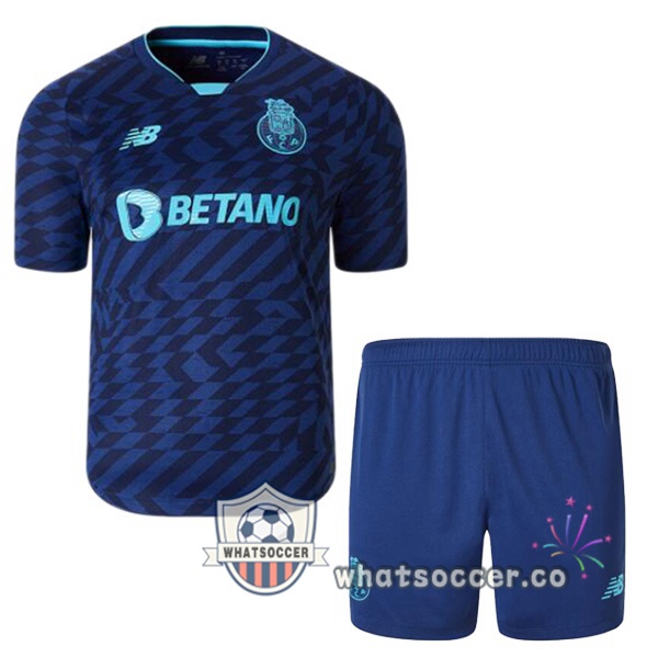 FC Porto Kids Third Soccer Jerseys Blue 2024-2025