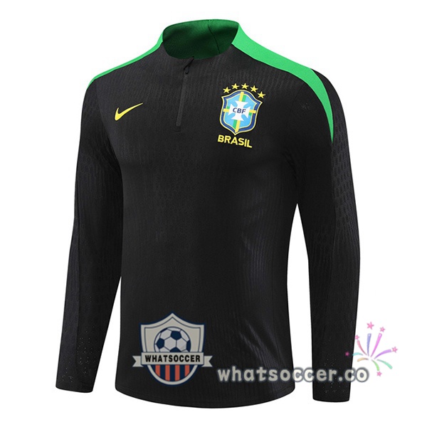 Soccer Sweater Brazil Black 2024-2025