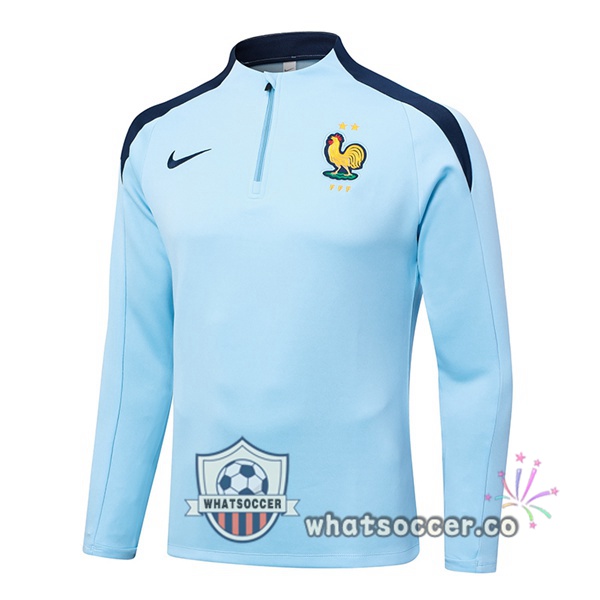 Soccer Sweater France Blue 2024-2025