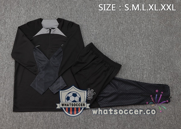 Tracksuit Corinthians Black 2024-2025