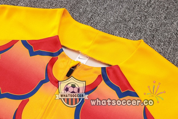 Tracksuit FC Barcelona Yellow 2024-2025