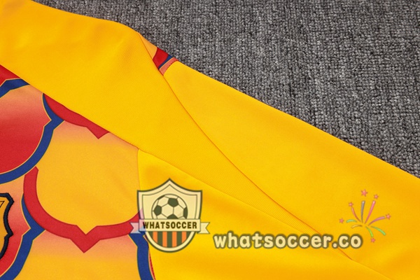 Tracksuit FC Barcelona Yellow 2024-2025