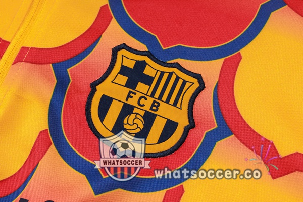 Tracksuit FC Barcelona Yellow 2024-2025