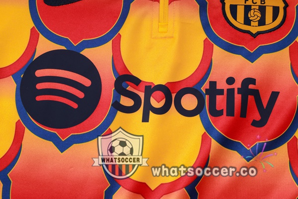 Tracksuit FC Barcelona Yellow 2024-2025