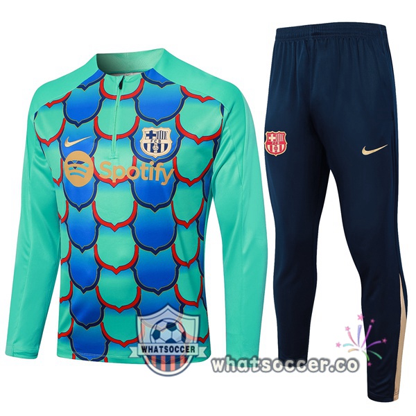 Tracksuit FC Barcelona Green 2024-2025