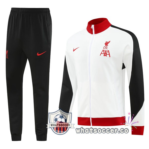 Training Jacket FC Liverpool White 2024-2025