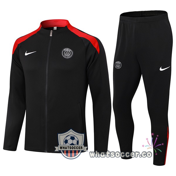 Training Jacket Paris PSG Black 2024-2025