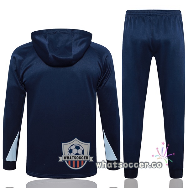 Tracksuit - Hooded France Blue Royal 2024-2025