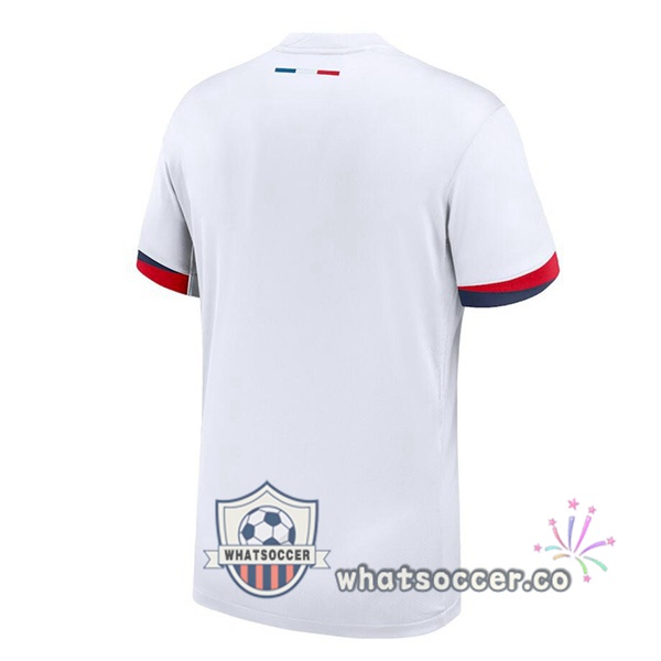 Paris PSG Away Soccer Jerseys White 2024-2025