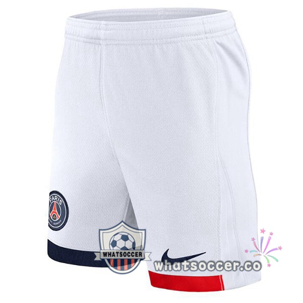Paris PSG Away Soccer Jerseys White 2024-2025