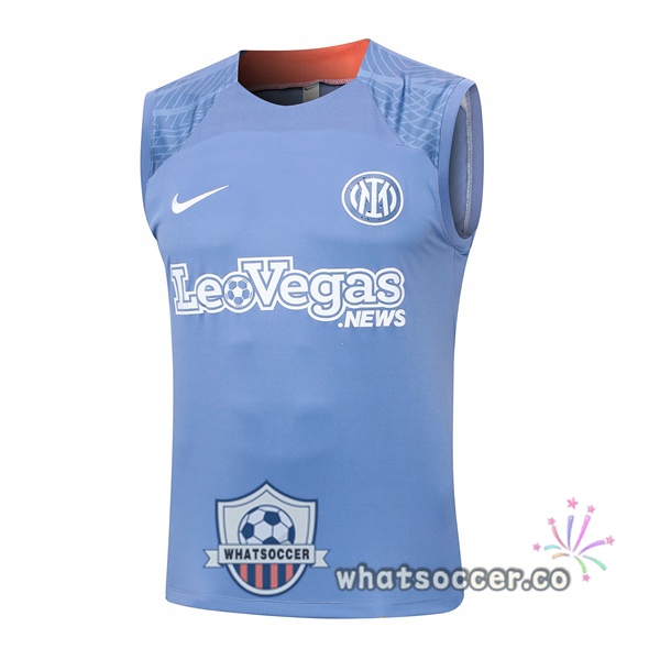 Inter Milan Soccer Vest Gray 2024-2025