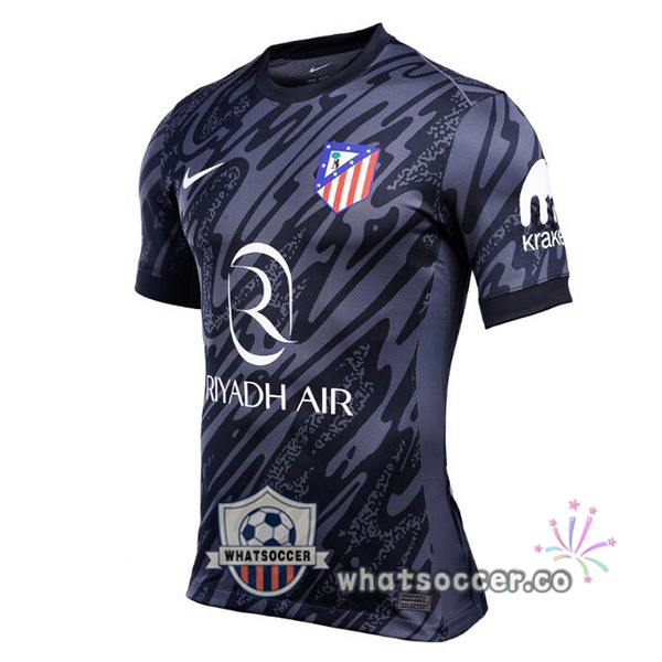 Atletico Madrid Goalkeeper Soccer Jerseys Black 2024-2025