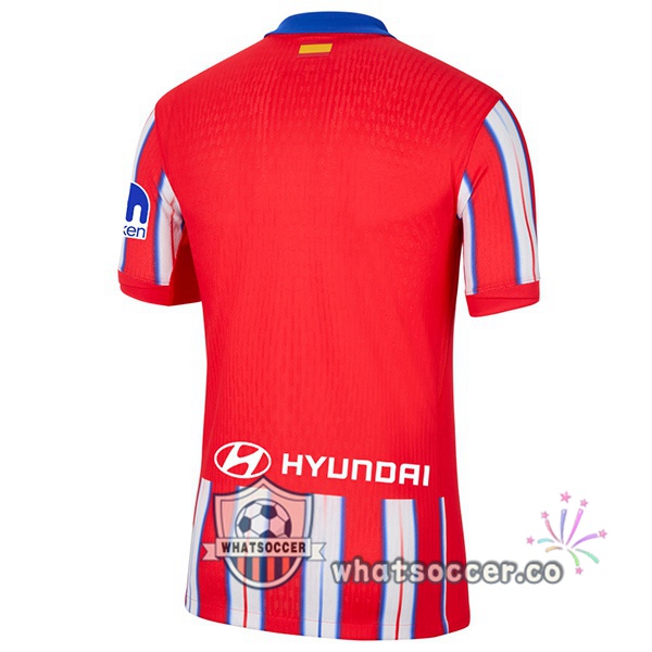Atletico Madrid Home Soccer Jerseys Red 2024-2025