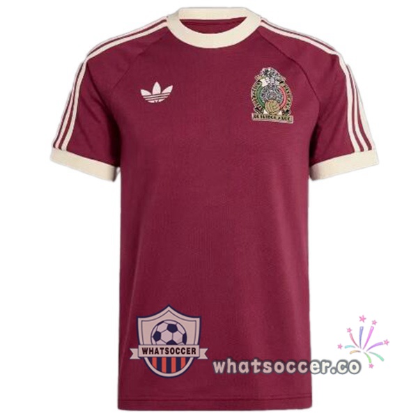 Mexico Retro Away Red 1985