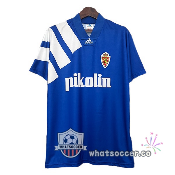 Real Zaragoza Retro Away Blue 1992-1993