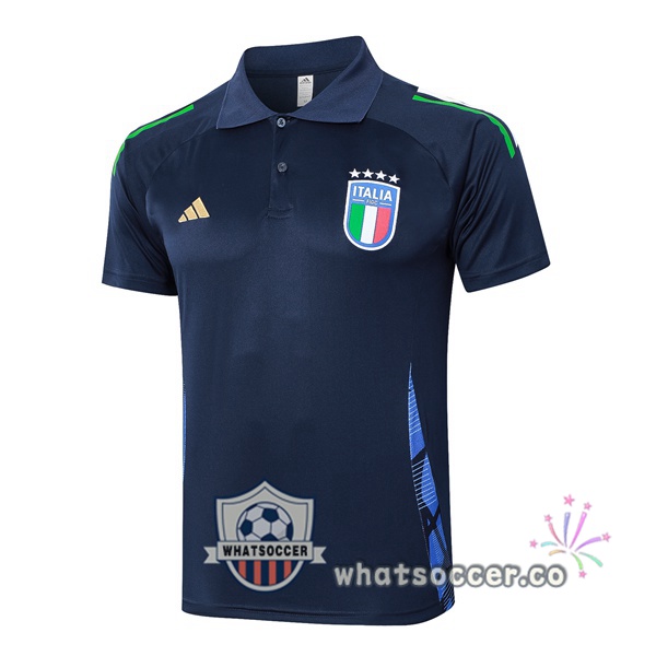 Training Polo Italy Blue Royal 2024-2025