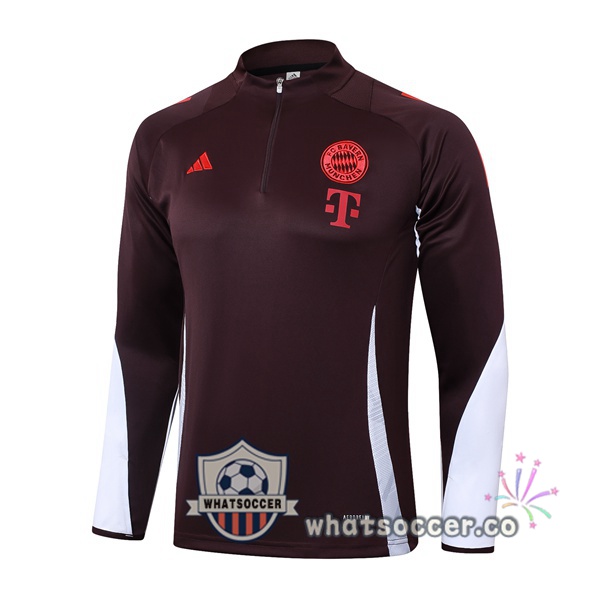 Soccer Sweater Bayern Munich Marron 2024-2025