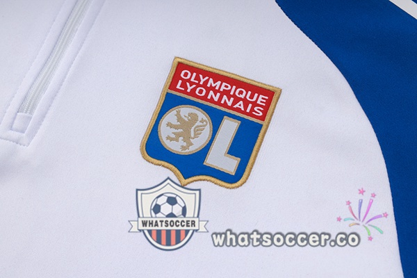 Tracksuit Olympique Lyonnais White Blue 2024-2025