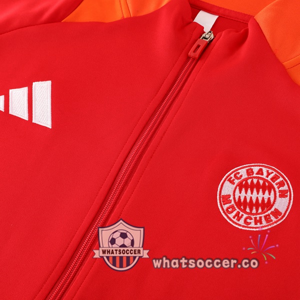 Training Jacket Bayern Munich Red 2024-2025