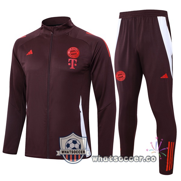 Training Jacket Bayern Munich Marron 2024-2025