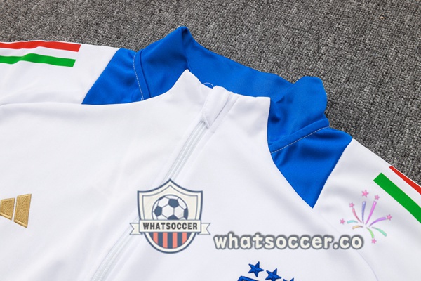 Training Jacket Italy White 2024-2025